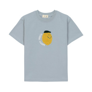 Lassig T-Shirt Jersey GOTS Lemon light blue - 74/80. 7-12 miesięcy - Lassig 