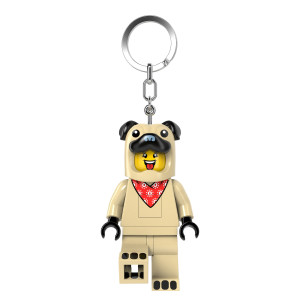 Brelok z latarką LEGO® Minifigures™Mops