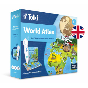 Czytaj Z Albikiem Tolki Zestaw World Atlas EN 