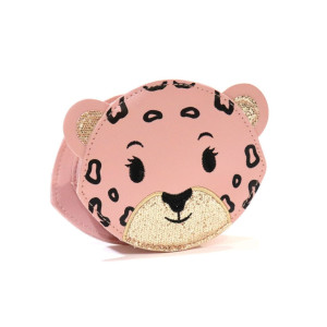 Yuko B Torebka Leo the Leopard - różowa 