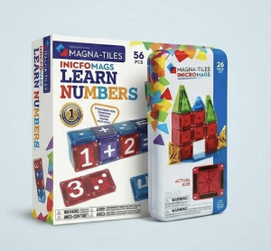 Magna-tiles Zestaw: MAGNA-TILES® microMAGS Learn Numbers + MAGNA-TILES® microMAGS 