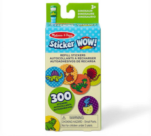Melissa&doug Sticker uzupełnienie z książeczką -DINOZAURY 