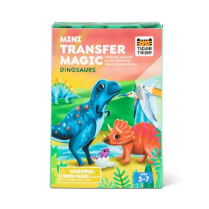 Tiger Tribe Tiger Tribe Zestaw z Folią Transferową - Dinozaury 