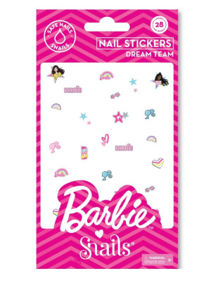 Snails Naklejki na paznokcie dla dzieci Barbie Snails - Dream Team 