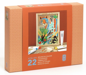 Djeco AGA Atelier 22 - mieszanie kolorów 