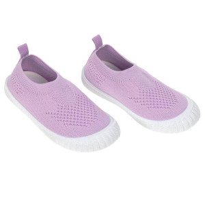 Lassig Lassig - Ultrawygodne elastyczne trampki dziecięce z antypoślizgową podeszwą - Splash & Fun Lilac - 24 