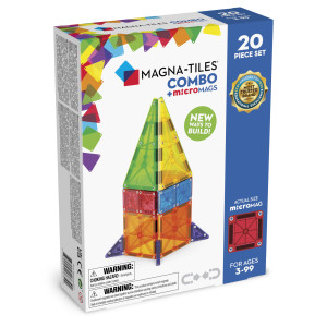 Magna-tiles Klocki magnetyczne travel micromags 20 el 