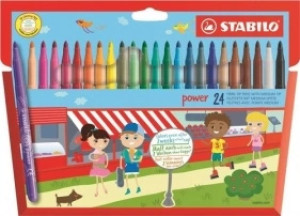 Stabilo Flamastry Stabilo, Power, 24 sztuki 