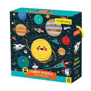 Mudpuppy Mudpuppy Puzzle podłogowe Jumbo Układ słoneczny 25 elementów 2+ 