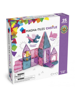Magna-tiles Klocki magnetyczne zamek 25 el. 