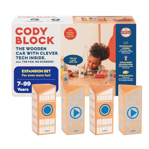 Qubs Cody block, dodatkowe klocki - nagrywaj i odtwarzaj, wersja angielska 