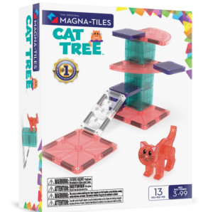 Magna-tiles MAGNA-TILES® Klocki Magnetyczne Cat Tree 13 el. 