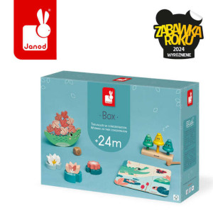Janod Zestaw zabawek edukacyjnych Box 24 m-cy, Janod 
