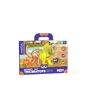 Mieredu Zabawa magnetyczna, triceratops 