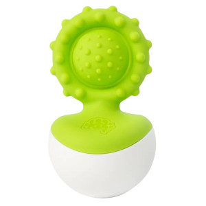 Fat Brain Toy Gryzak Dimpl Wobble Zielony 