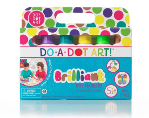 Do-a-dot Art Duże Flamastry Kropkowe. Jaskrawe Kolory 