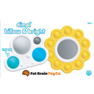 Fat Brain Toy BĄBELKI DIMPL SŁONECZKO I CHMURKA 