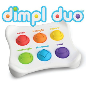Fat Brain Toy BĄBELKI DIMPL DUET. 
