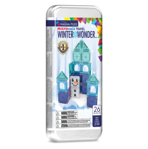 Magna-tiles MAGNA-TILES® Klocki Magnetyczne Travel Winter Wonder 26 el. 