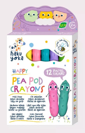 Avenir Kredki - Uśmiechnięte fasolki 12 kol. 