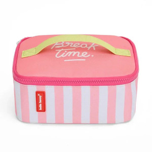 Hello Hossy Hello Hossy Lunchbox Maxi Pink Stripes 