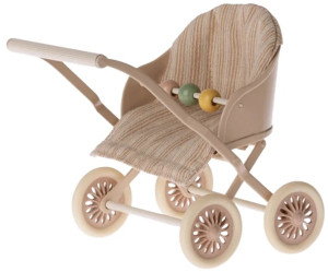 Maileg Akcesoria dla lalek - Stroller, Baby - Rose 