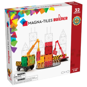 Magna-tiles Klocki Magnetyczne Builder 32 el. 