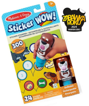 Melissa&doug Sticker WOW Piesek 