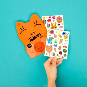 Omy Tatuaże dla dzieci 50 sztuk - Kawaii 