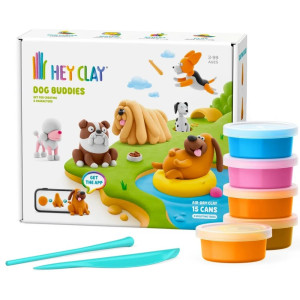 Hey Clay Hey Clay - Zestaw Psi Przyjaciele 15pak 