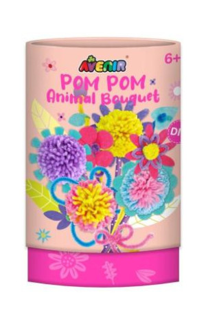 Avenir POM POM - Zbuduj swój własny bukiet z pomponami Kwiaty 