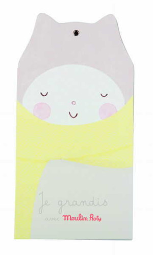 Moulin Roty Miarka wzrostu LES PETITS DODOS 15x138 cm 