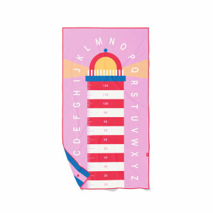 Quut QUUT Dwustronny ręcznik plażowy PlayTowels L (180 x 100cm) Lighthouse Cherry 