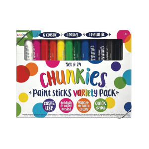 Ooly Farba w Kredce 24 szt. - Chunkies Paint Stick 