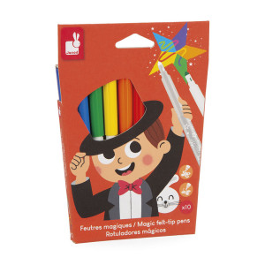 Janod Janod Magiczne flamastry zmieniające kolor 10 kolorów 3+ 