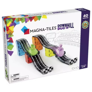 Magna-tiles MAGNA-TILES® Klocki Magnetyczne, Downhill Duo, 40 el 