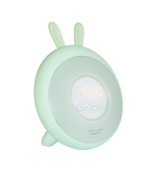 Rabbit&friends LAMPKA BUDZĄCA ŚWIATŁEM ZIELONY KRÓLIK 