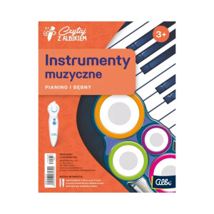Czytaj Z Albikiem Instrumenty muzyczne - Pianino i bębenki - Czytaj z Albikiem 