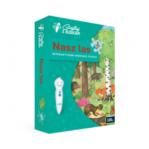 Czytaj Z Albikiem Puzzle nasz las 