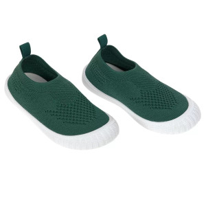 Lassig Lassig - Ultrawygodne elastyczne trampki dziecięce z antypoślizgową podeszwą - Splash & Fun green - 23 