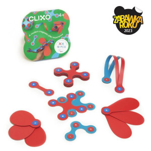 Clixo Clixo itsy pack, różowo-turkusowy 