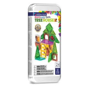 Magna-tiles MAGNA-TILES® Klocki Magnetyczne microMAGS Treehouse Travel 24 el. 