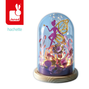 Janod Janod Zestaw kreatywny Lampka Tajemniczy ogród Wróżki Magic Fairies 7+ 