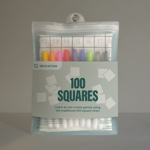 Heydoodle Duża Mata Silikonowa Tabela z Liczbami do 100 