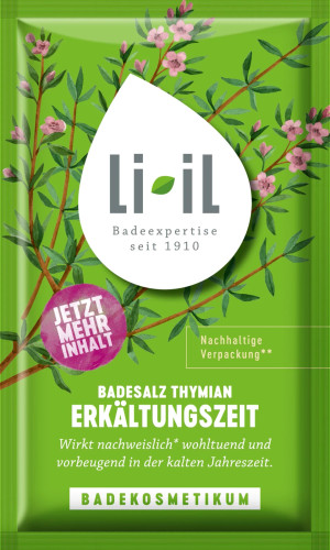 Dresdner Essenz Sól do kąpieli, tymiankowa, li-il, zimny czas, 80 g 