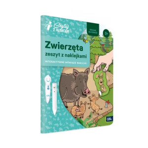Czytaj Z Albikiem Zeszyt z naklejkami, zwierzęta 