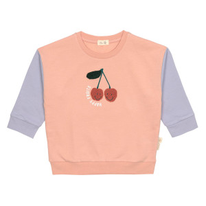 Lassig Sweter dla dzieci GOTS Cherry peach 1-2 lat 86/92 - Lassig 