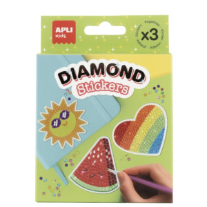 Apli Diamentowe naklejki DIY Apli Kids - Lato 
