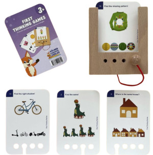Kölner Lernspielverlag WiemTo Zestaw Startowy dla dzieci 3+. Pudełko WiemTo i 1 Zestaw Kart 