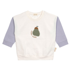Lassig Sweter dla dzieci GOTS Pear milky 7-12 miesięcy 74/80 - Lassig 